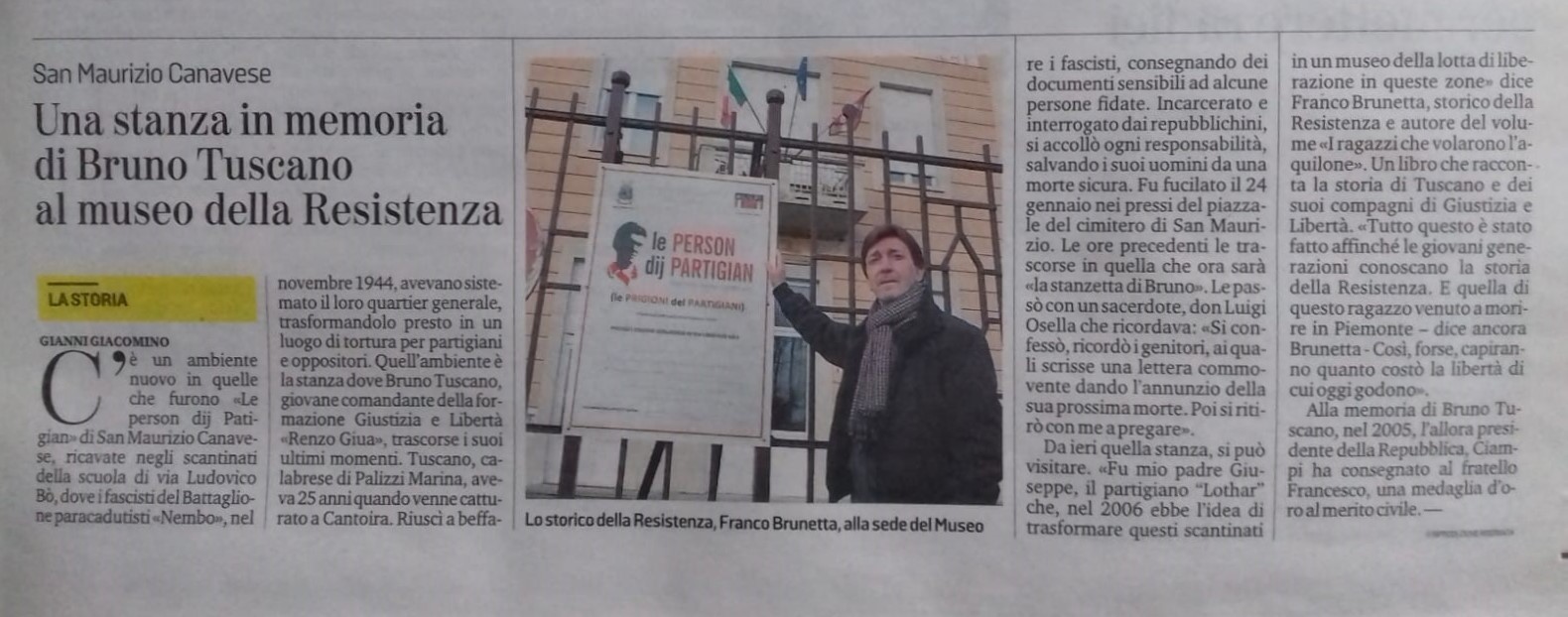 La Stanzetta di Bruno - La Stampa